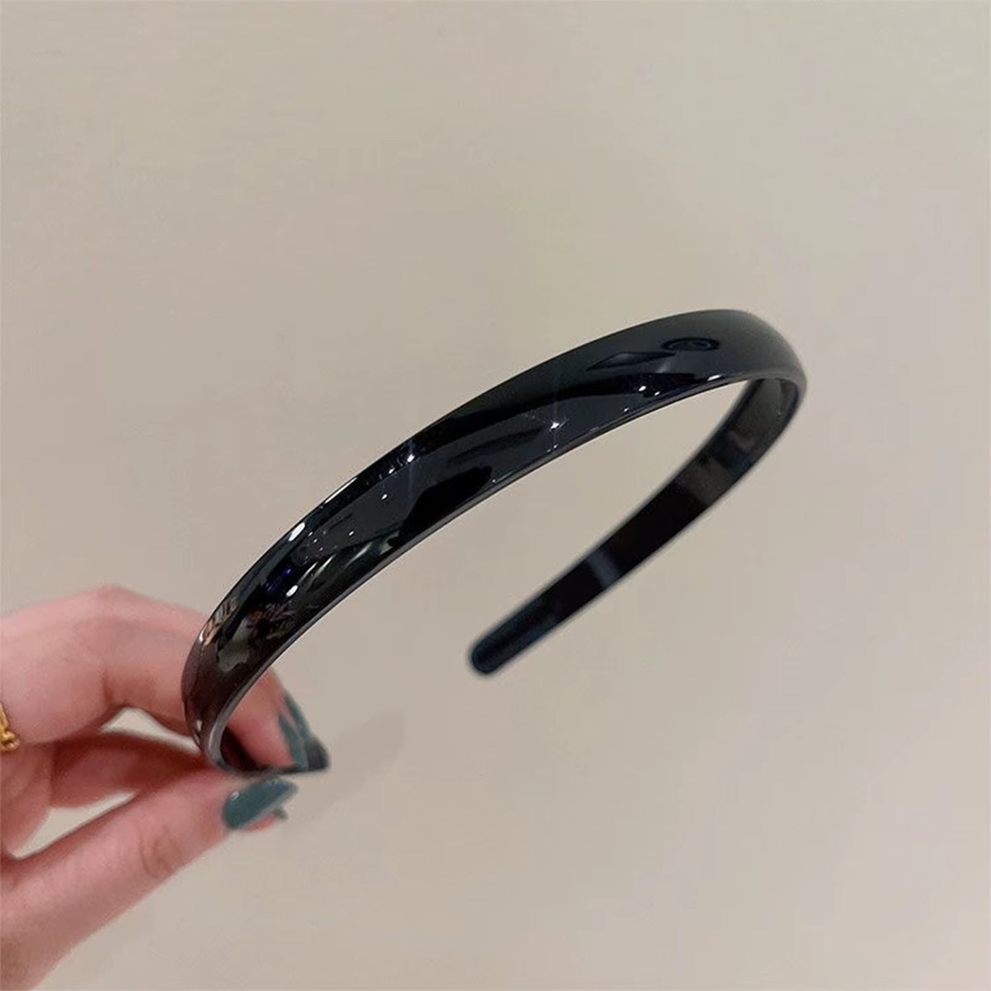 Plastic Translucent Hair Band