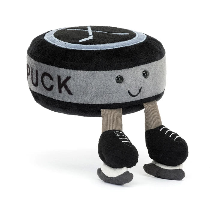 Amuseables Sports Ice Hockey Puck Fun Ice Hockeys Doll Cute Plush Toy Pillow Simulation Potato Doll Children'S Gift