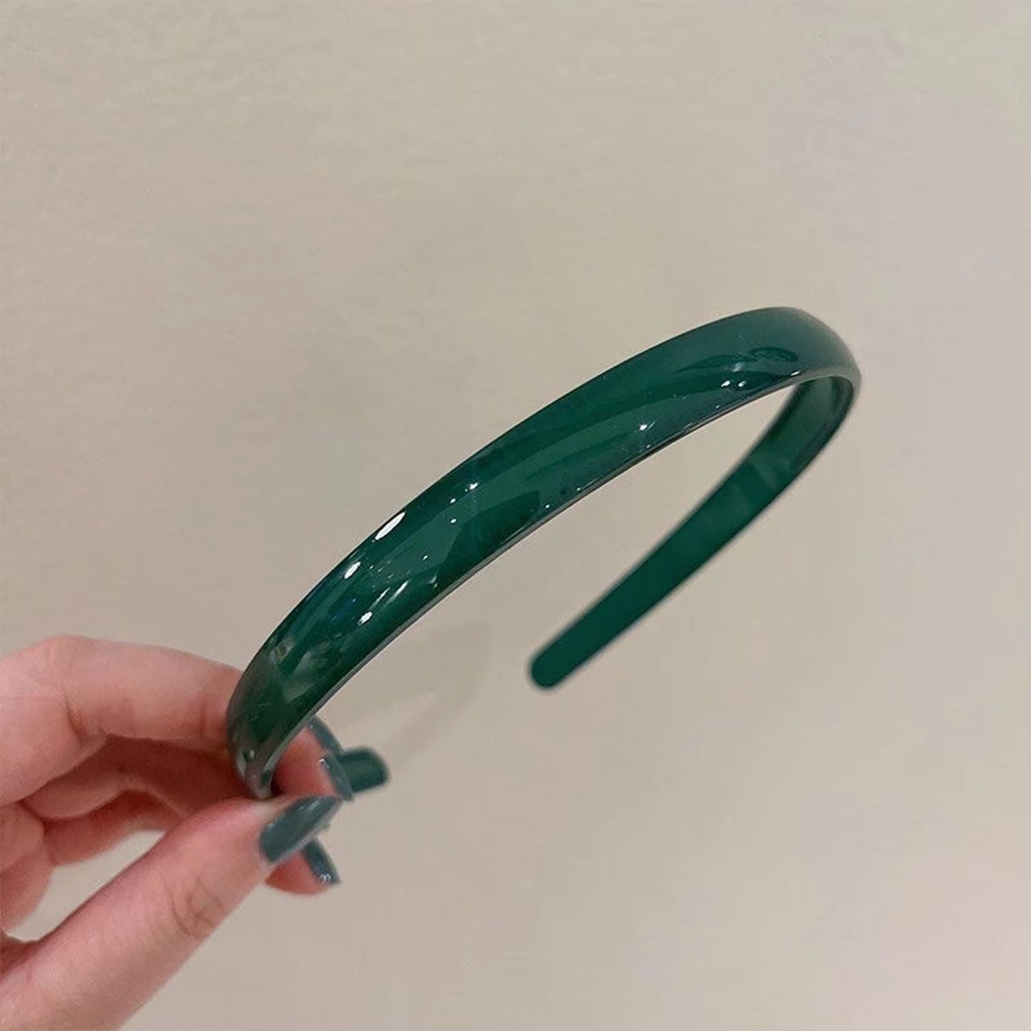 Plastic Translucent Hair Band